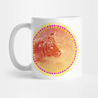 Colorful Tiger Mug